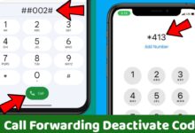 Call Forwarding Deactivate Code