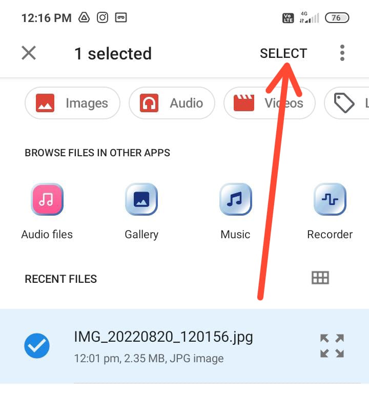 how to upload photos on google drive