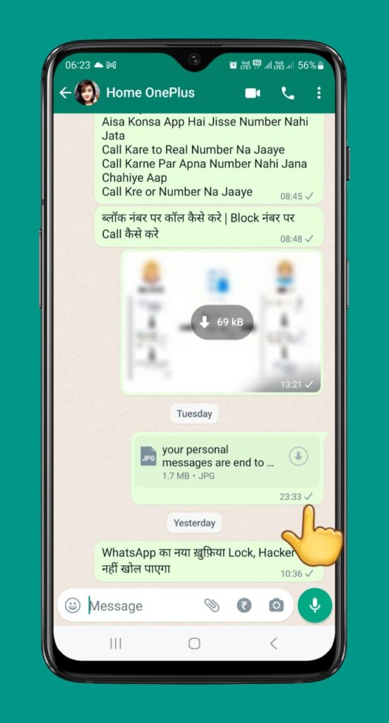 WhatsApp Single Tick for a Long Time
